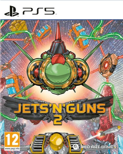 Jets'n'Guns 2 box art for Playstation 5